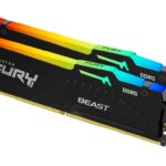 KINGSTON Memory KF556C40BBAK2-1 FURY RGB DDR5, 5600MT/s, 16GB KIT OF 2