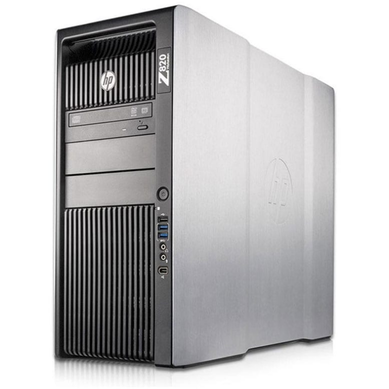 HP Z820 2 x Xeon E5-2680 v2 (10 cores)/8GB/256GB SSD/DVDRW/Quadro K2000 2GB