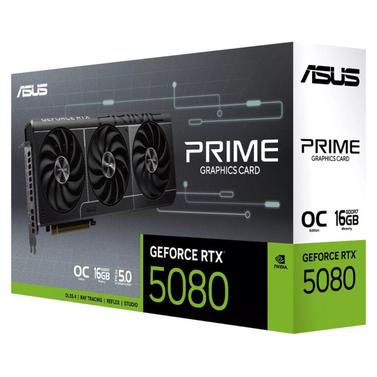 Asus VGA PRIME-RTX5080-O16G, 16GB - TWO DOTS