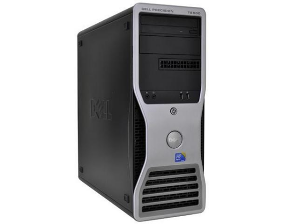Dell Precision T5500 2 x Xeon X5570 (4-Cores)/8GB/500GB HDD/DVDRW/FirePro V3800 512MB