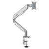 ANDA SEAT Monitor ARM / Stand A9 Silver White , Weight Capacity: 2-15kg