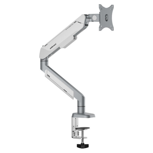 ANDA SEAT Monitor ARM / Stand A9 Silver White , Weight Capacity: 2-15kg