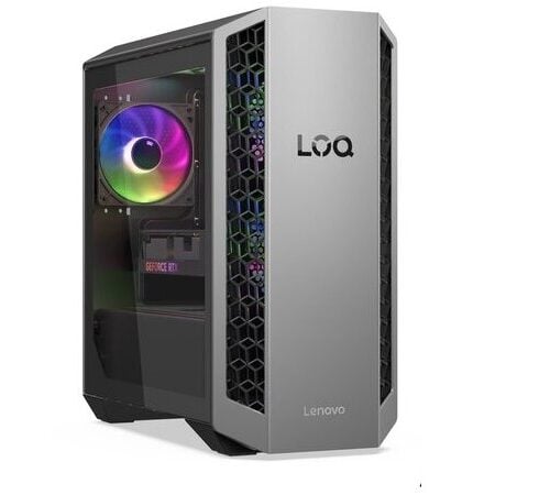 LENOVO PC LOQ Tower 26ADR10/R7-8745HX/32GB/1TB SSD/NVIDIA GeForce RTX 5070 12GB/Win 11 Home/Luna GreyandEclipse Black
