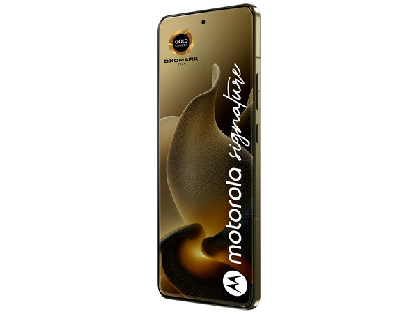 MOTOROLA Smartphone Signature, 6,8''/Snapdragon 8 Gen5/16GB/512GB/Android 16/Pantone Martini Olive