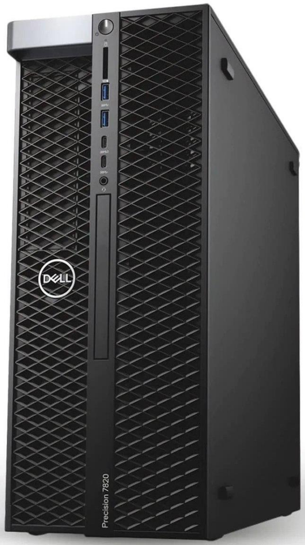 Dell Precision 7820 Xeon Gold 6136 (12-Cores)/16GB/256GB NVMe/1TB HDD/DVDRW/Quadro NVS 310 512MB