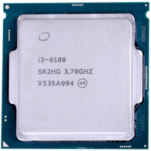CPU INTEL i3-6100 3.70Ghz 2C 3MB LGA1151