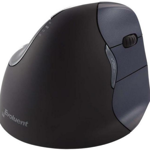 MOUSE Evoluent VerticalMouse 4 Right Wireless/Bluetooth Optical Black 135gr MAC OS Only