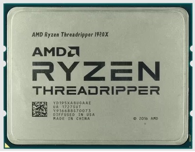 CPU AMD Ryzen Threadripper 1920X 3.50Ghz 12C 32MB TR4