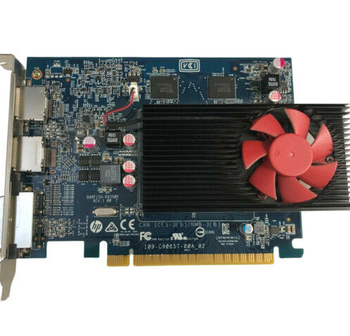 VGA HP AMD RADEON R9 350 2GB GDDR5 (1) DVI-D (2) DP PCI-e F.P.