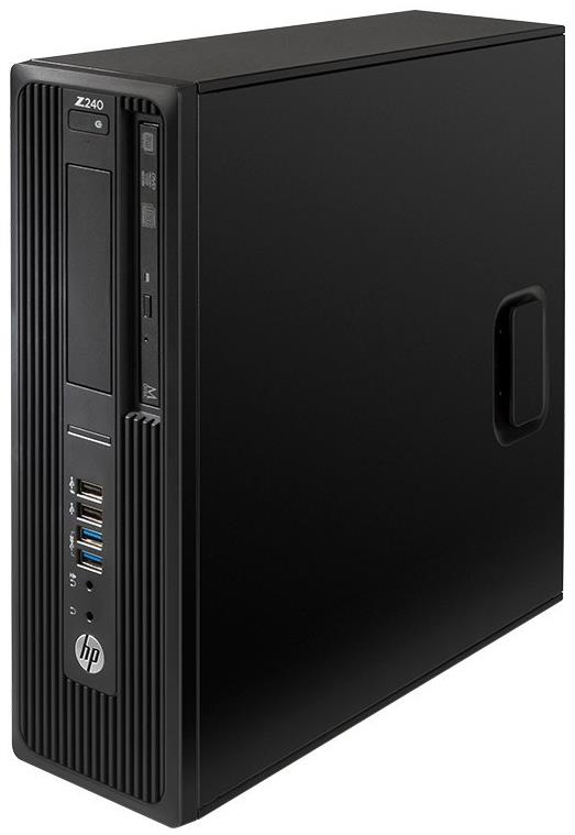 HP Z240 SFF Xeon E3-1245v6 (4 cores)/8GB/256GB NVMe/DVDRW