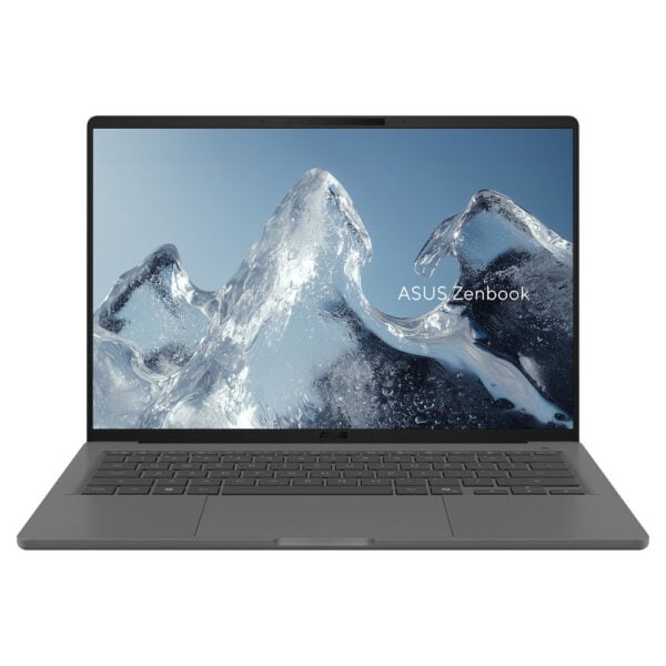 ASUS Laptop Zenbook 14 OLED UX3407QA-QD519W 14.0'' 1920 x 1200 Snapdragon X X1 26 100/16GB/1TB SSD NVMe 4.0/Win 11 Home/2Y/Iceland Gray