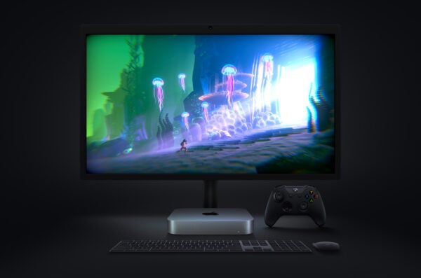 Apple Mac mini M1 2020 σε gaming setup