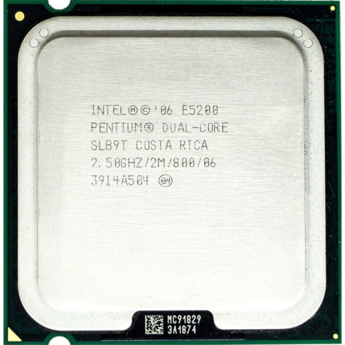 CPU INTEL PENTIUM E5200 2.50Ghz 2C 2MB LGA775