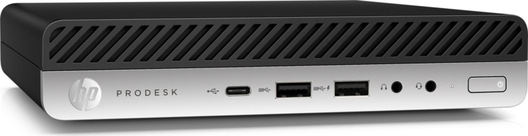 HP ProDesk 600 G5 DM refurbished mini PC - SKU DM-8ZF24EP-600G5DM-8SN00UC