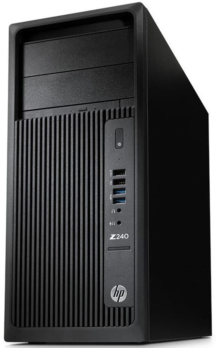 HP Z240 Tower i7-6700/8GB/128GB NVMe/DVDRW