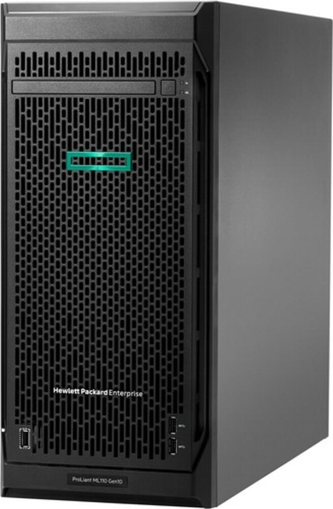 HP Proliant ML110 G10 MT (4xLFF) Xeon Silver 4110 (8 ядра)/16GB/480GB SSD/E208i-P/350W NHP