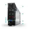 HPE ProLiant BL460c Gen10 front panel and two SFF drive bays
