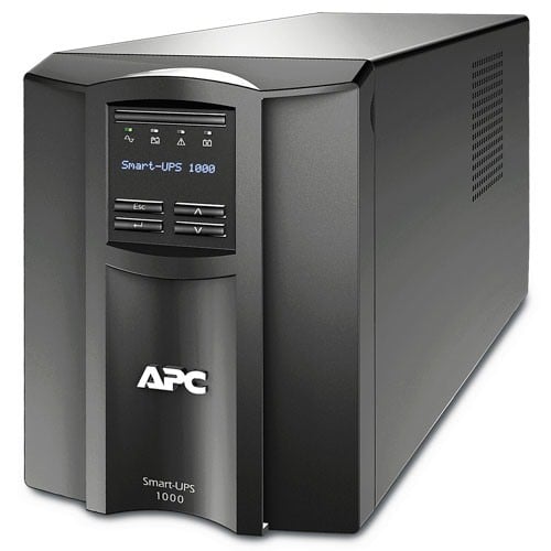 APC Smart UPS SMT1000IC LCD 1000VA Line Interactive APC Smart UPS LCD 1000VA Line - TWO DOTS