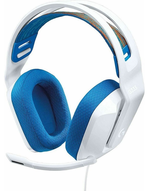 Logitech G335 White Gaming Headset with Microphone