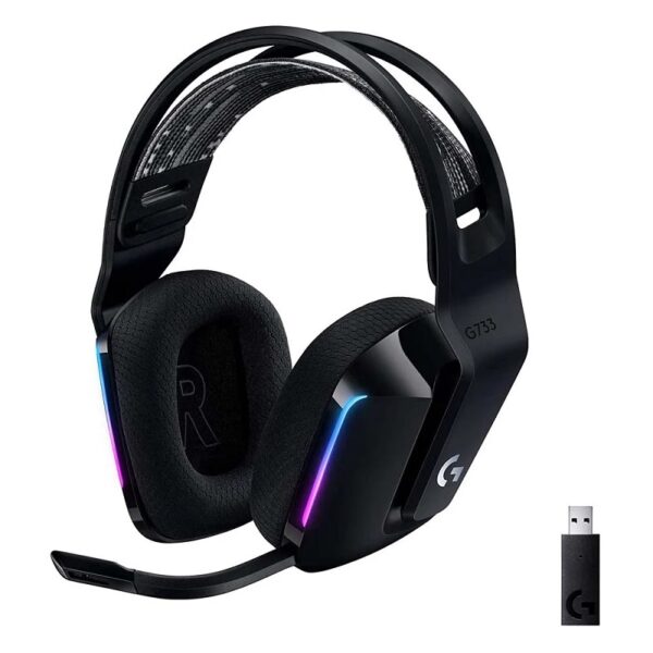 LOGITECH Wireless Gaming Headset G733 LightSpeed Black LOGITECH Wireless Gaming Headset G733 LightSpeed Black