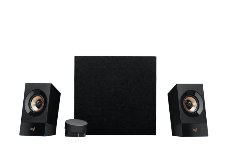 Logitech Z533 2.1 Speaker System (Black) with Subwoofer