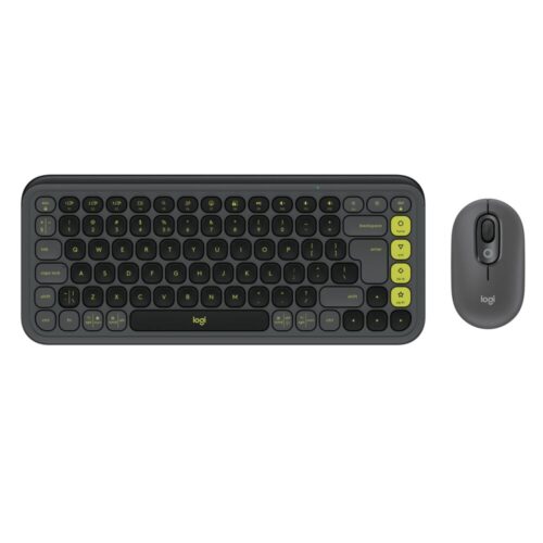 LOGITECH Keyboard/Mouse POP Icon Combo Graphite LOGITECH Keyboard/Mouse POP Icon Combo Graphite