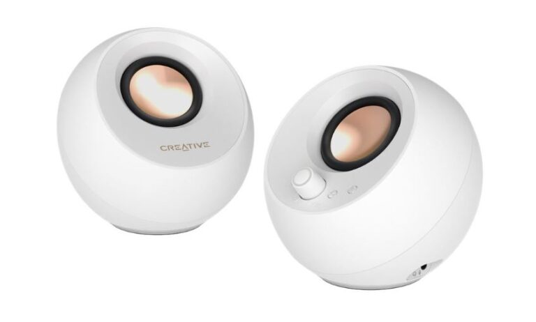 CREATIVE Speaker Wireless 2.0 Pebble PRO White