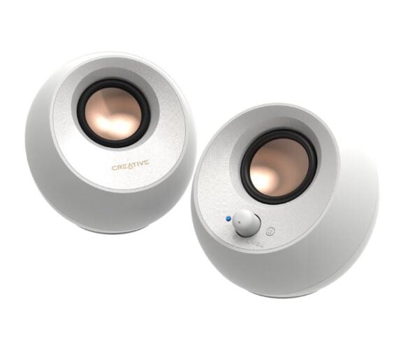 CREATIVE Speaker Wireless 2.0 Pebble V3 White CREATIVE Speaker Wireless 2.0 Pebble V3 White