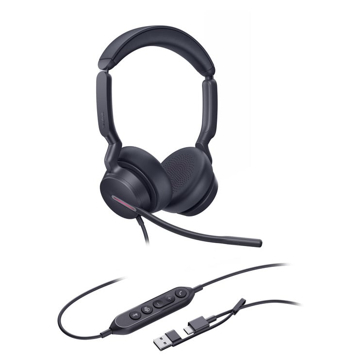 YEALINK HEADSET UH46 DUAL TEAMS USB C/A