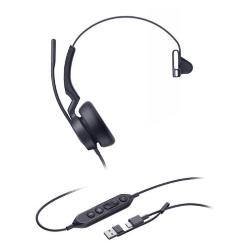 Yealink UH46 Mono Headset USB-C/A Wired