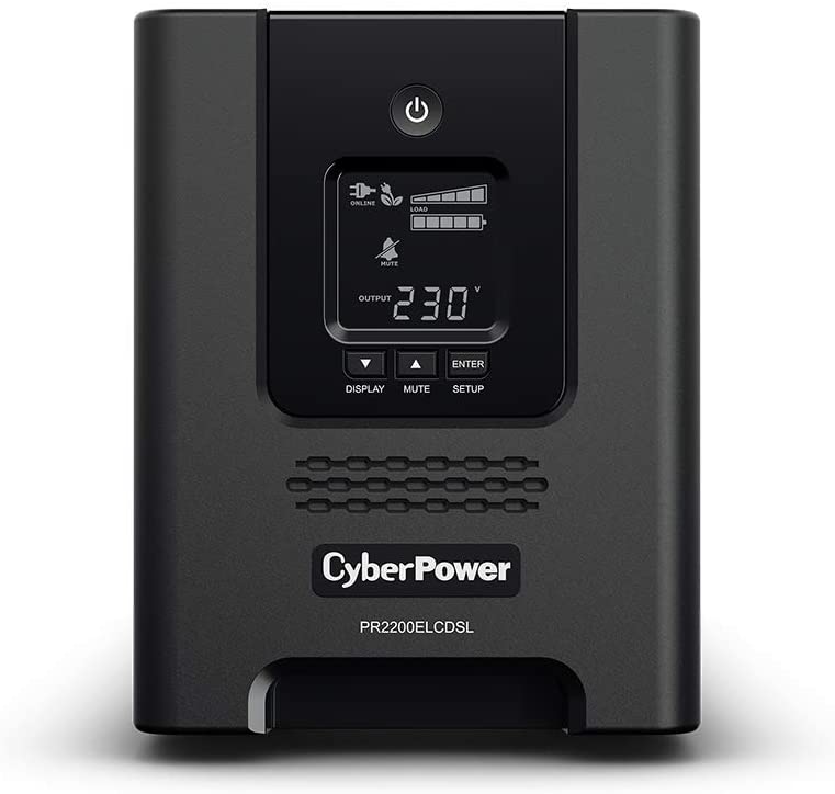 CYBERPOWER UPS SMART APP PR2200ELCDSL Line Interactive 2200VA
