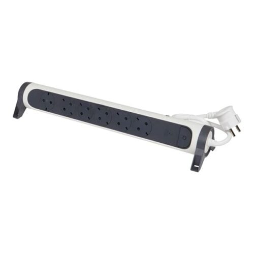Legrand SurgeArrest 6 Outlets 1.5m Cable CFT White/Grey Rotating Legrand SurgeArrest 6 Outlets 1.5m Cable CFT White/Grey Rotating