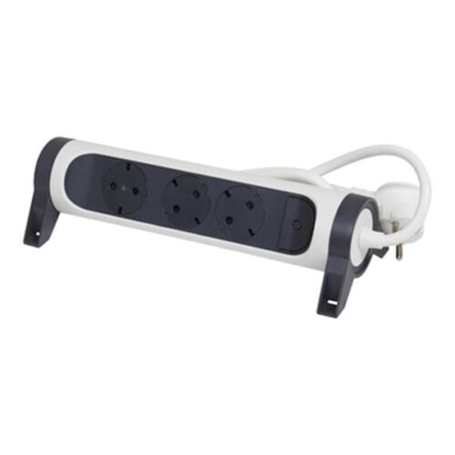 Legrand SurgeArrest 3 Outlets 1.5m Cable White/Grey Rotating Legrand SurgeArrest 3 Outlets 1.5m Cable White/Grey Rotating