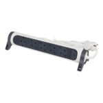 Legrand SurgeArrest 5 Outlets 1.5m Cable White/Grey Rotating