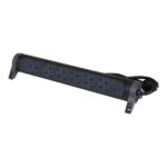 Legrand SurgeArrest 6 Outlets 1.5m Cable Black/Grey Rotating