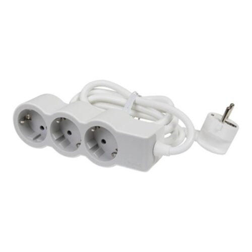 Legrand SurgeArrest 3 Outlets 1.5m Cable White/Grey