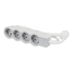 Legrand SurgeArrest 4 Outlets 1.5m Cable White/Grey