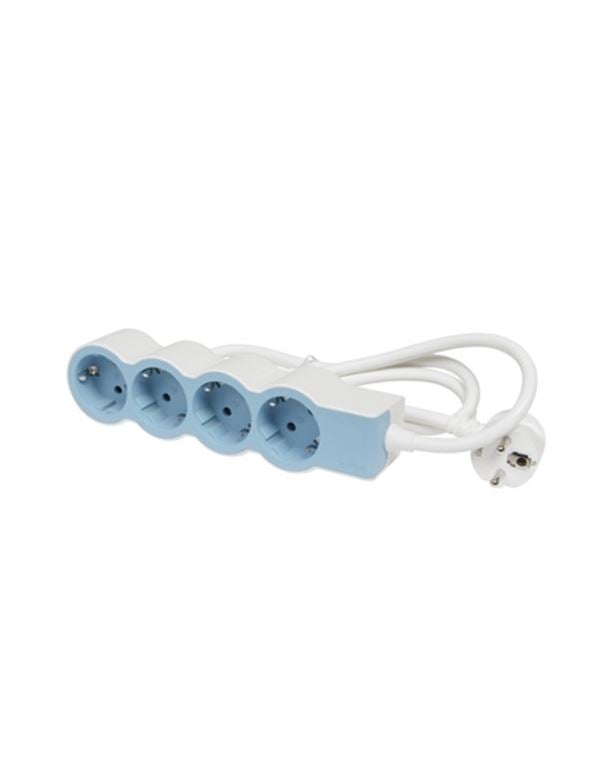 Legrand SurgeArrest 4 Outlets 1.5m Cable White/Blue Legrand SurgeArrest 4 Outlets 1.5m Cable White/Blue