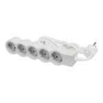 Legrand SurgeArrest 5 Outlets 1.5m Cable White/Grey