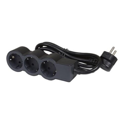 Legrand SurgeArrest 3 Outlets 3m Cable Black/Grey Legrand SurgeArrest 3 Outlets 3m Cable Black/Grey
