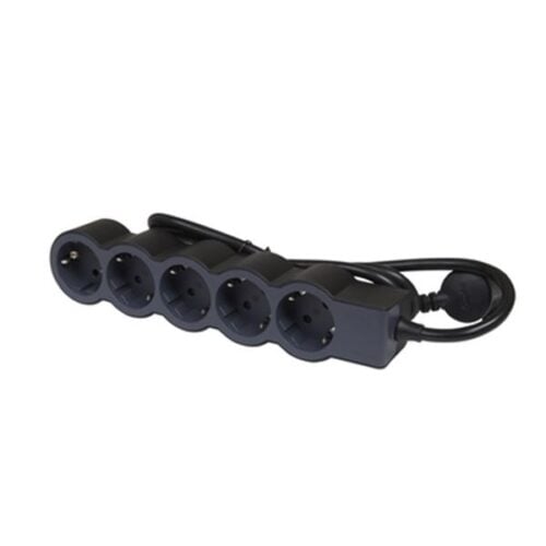 Legrand SurgeArrest 5 Outlets 3m Cable Black/Grey Legrand SurgeArrest 5 Outlets 3m Cable Black/Grey