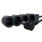 Legrand SurgeArrest 4 Outlets 5m Cable Black/Grey