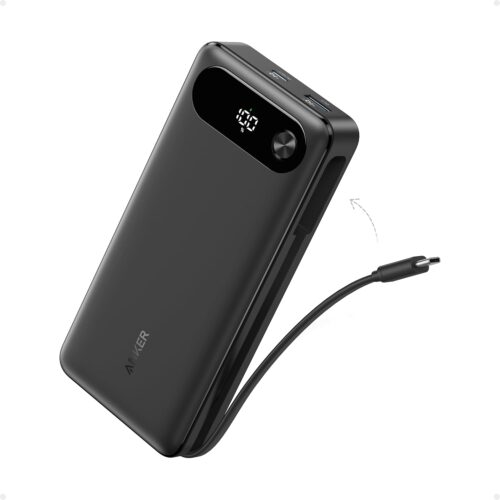 000mAh 87W Max Fast Charging Built-in USB-C Cable