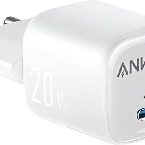 ANKER WALL CHARGER 20W 1 PORT TYPE-C WHITE