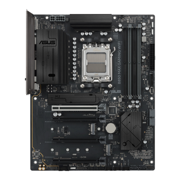 ASUS B850 MAX GAMING WIFI AM5 ATX motherboard - official picture