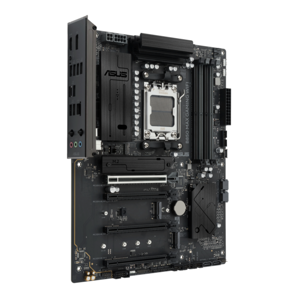 ASUS B850 MAX GAMING WIFI AM5 ATX motherboard - official picture