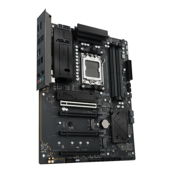 ASUS B850 MAX GAMING WIFI AM5 ATX motherboard - official picture