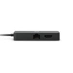 Microsoft Surface Travel Hub USB-C Docking Station με HDMI 4K Ethernet Black (1E4-00003)