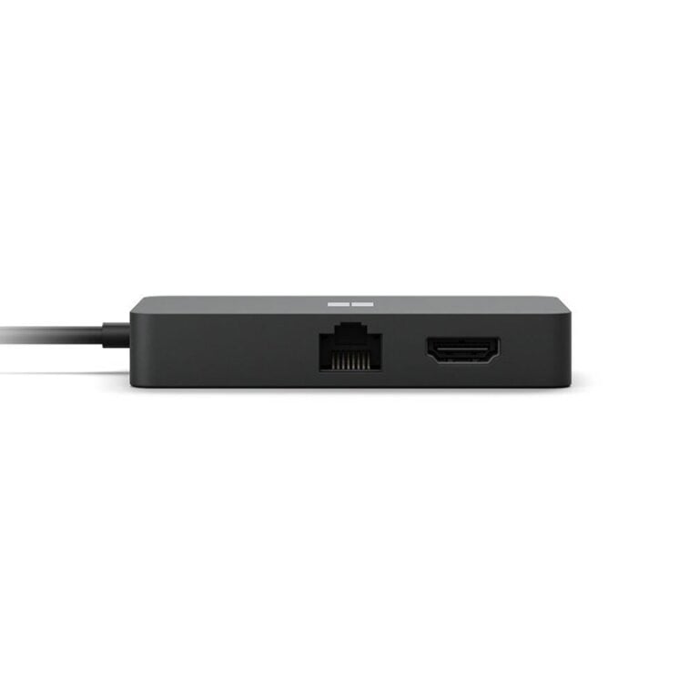 Microsoft Surface Travel Hub USB-C Docking Station με HDMI 4K Ethernet Black (1E4-00003)