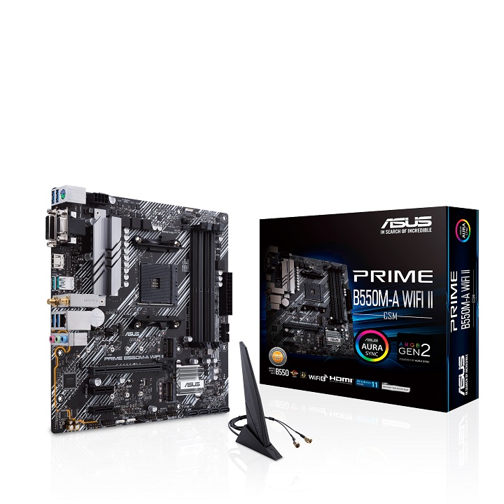 ASUS Prime B550M-A WiFi II μητρική AM4 mATX